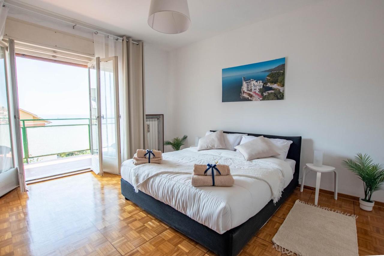 Free Parking -6 Posti Letto E Terrazzo Vista Mare Apartment Trieste Exterior photo